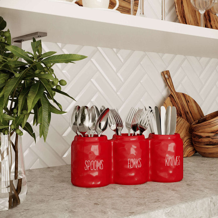 Countertop Organizer Flatware Caddy