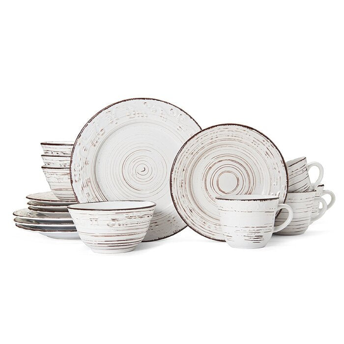 Pfaltzgraff Stoneware Dinnerware - Set of 16